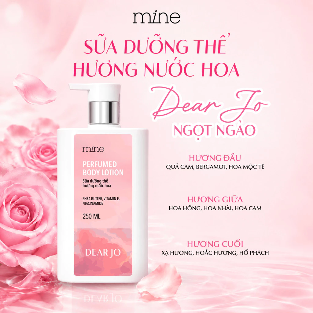 Sữa dưỡng thể Mine 250ml Sữa dưỡng thể Mine 250ml