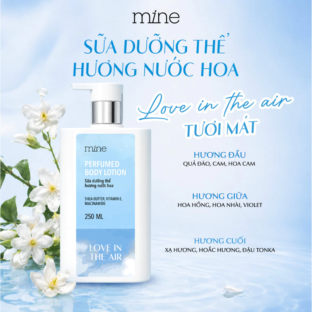 Sữa dưỡng thể Mine 250ml Sữa dưỡng thể Mine 250ml