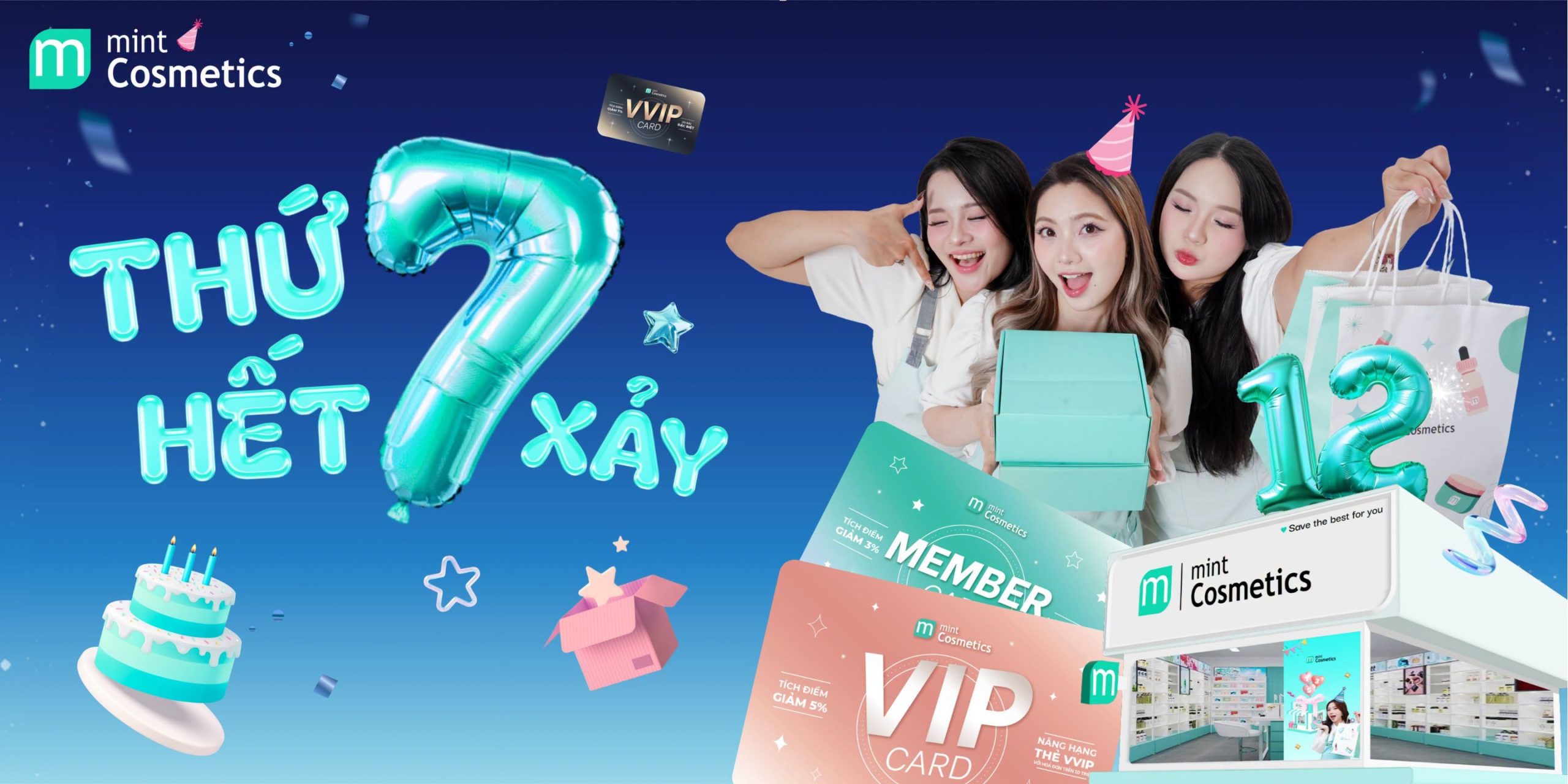 THỨ 7 HẾT XẢY ~ SALE UPTO 14% ~ X2 TÍCH ĐIỂM ~THOẢ THÍCH XÚC MỸ PHẨM