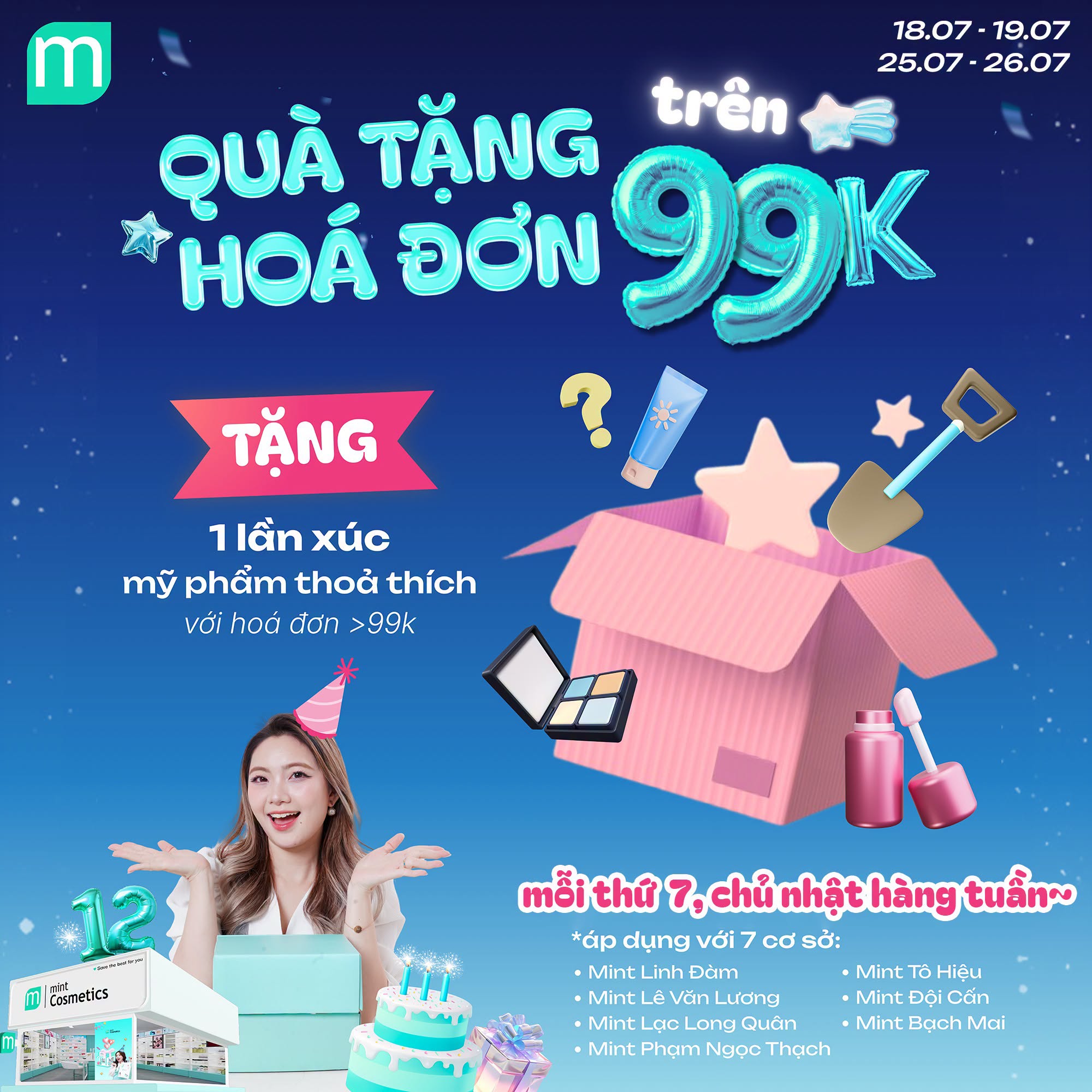 Mừng Mint 12 – Tặng Deal Rạng Ngời Mừng Mint 12 – Tặng Deal Rạng Ngời
