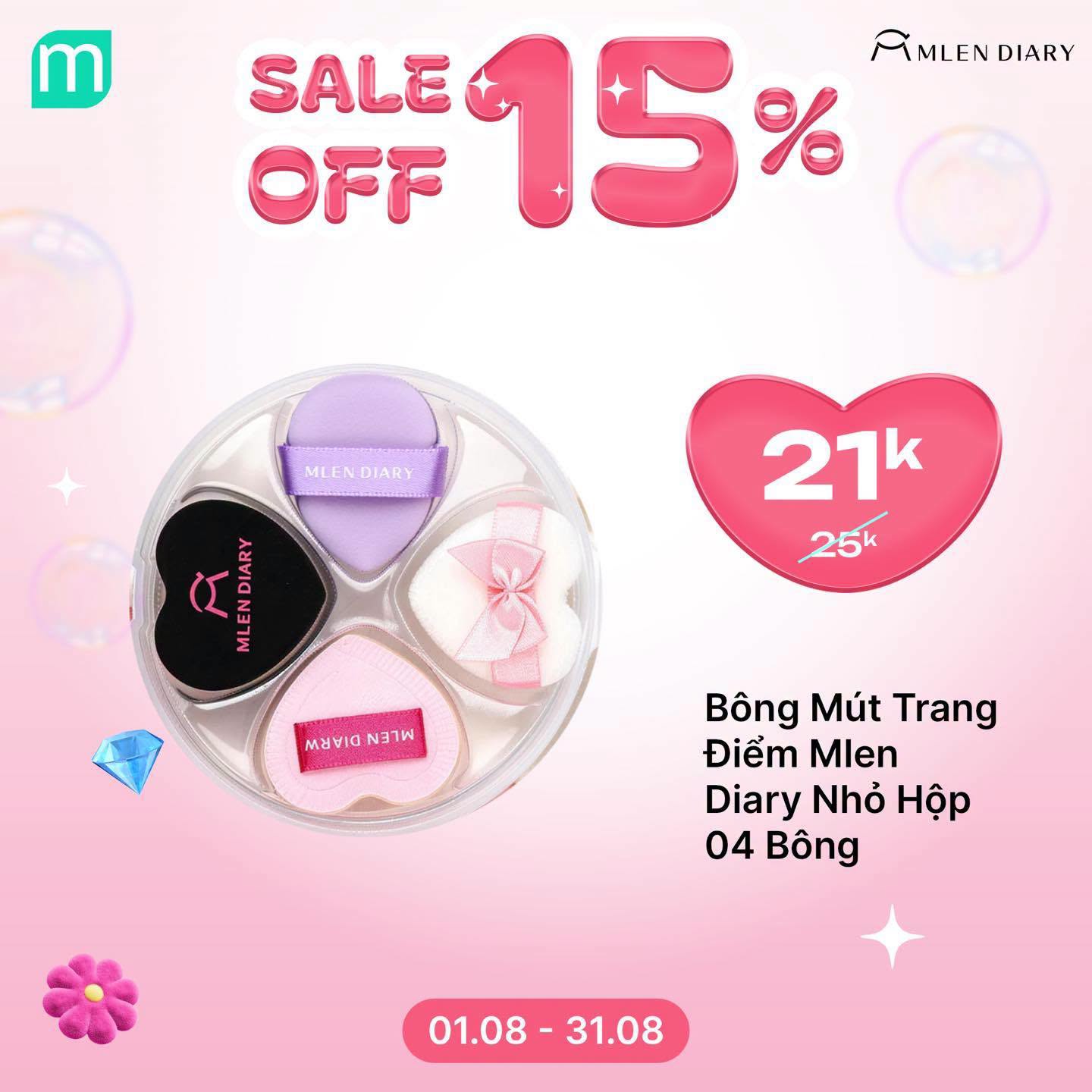 MLEN DIARY SALE SẬP SÀN 15% SẮM PHỤ KIỆN THẢ GA MLEN DIARY SALE SẬP SÀN 15% SẮM PHỤ KIỆN THẢ GA