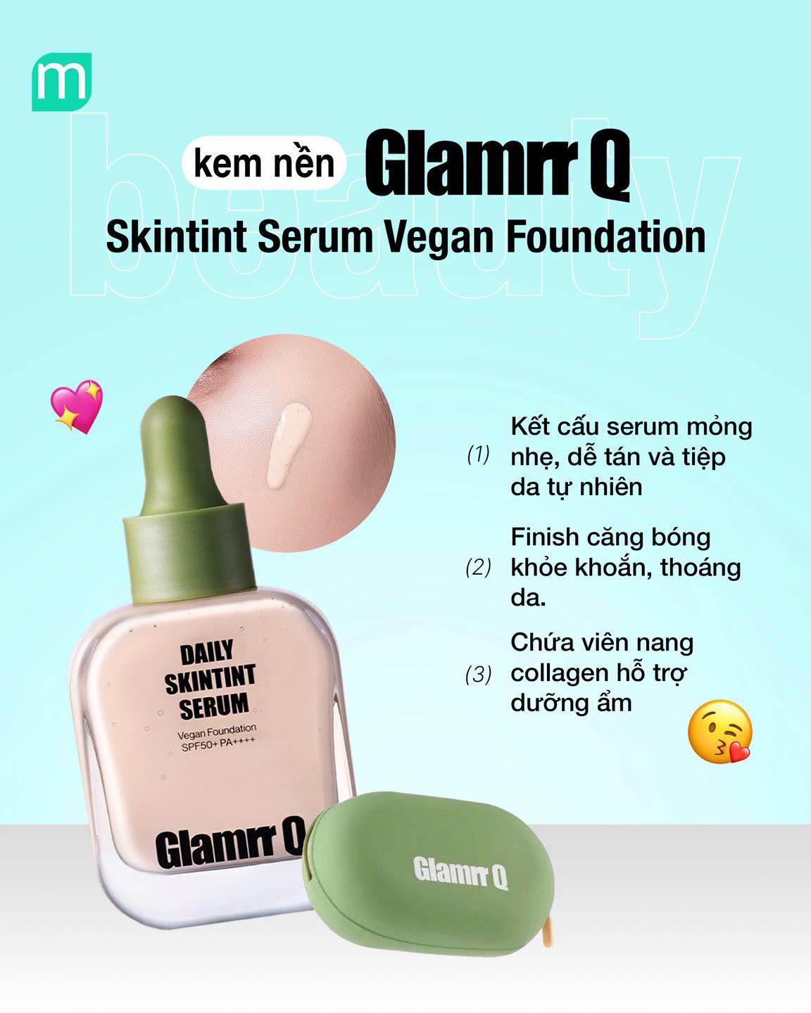 Đồ Makeup Nền Glamrr Q Đã Restock Đồ Makeup Nền Glamrr Q Đã Restock