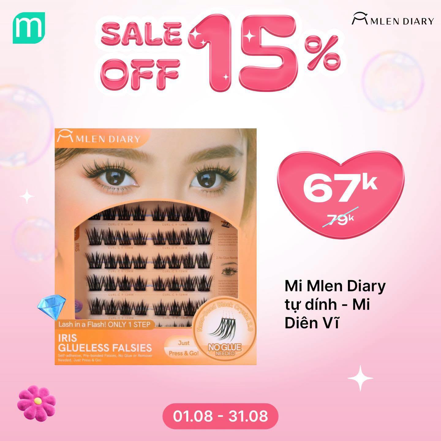 MLEN DIARY SALE SẬP SÀN 15% SẮM PHỤ KIỆN THẢ GA MLEN DIARY SALE SẬP SÀN 15% SẮM PHỤ KIỆN THẢ GA