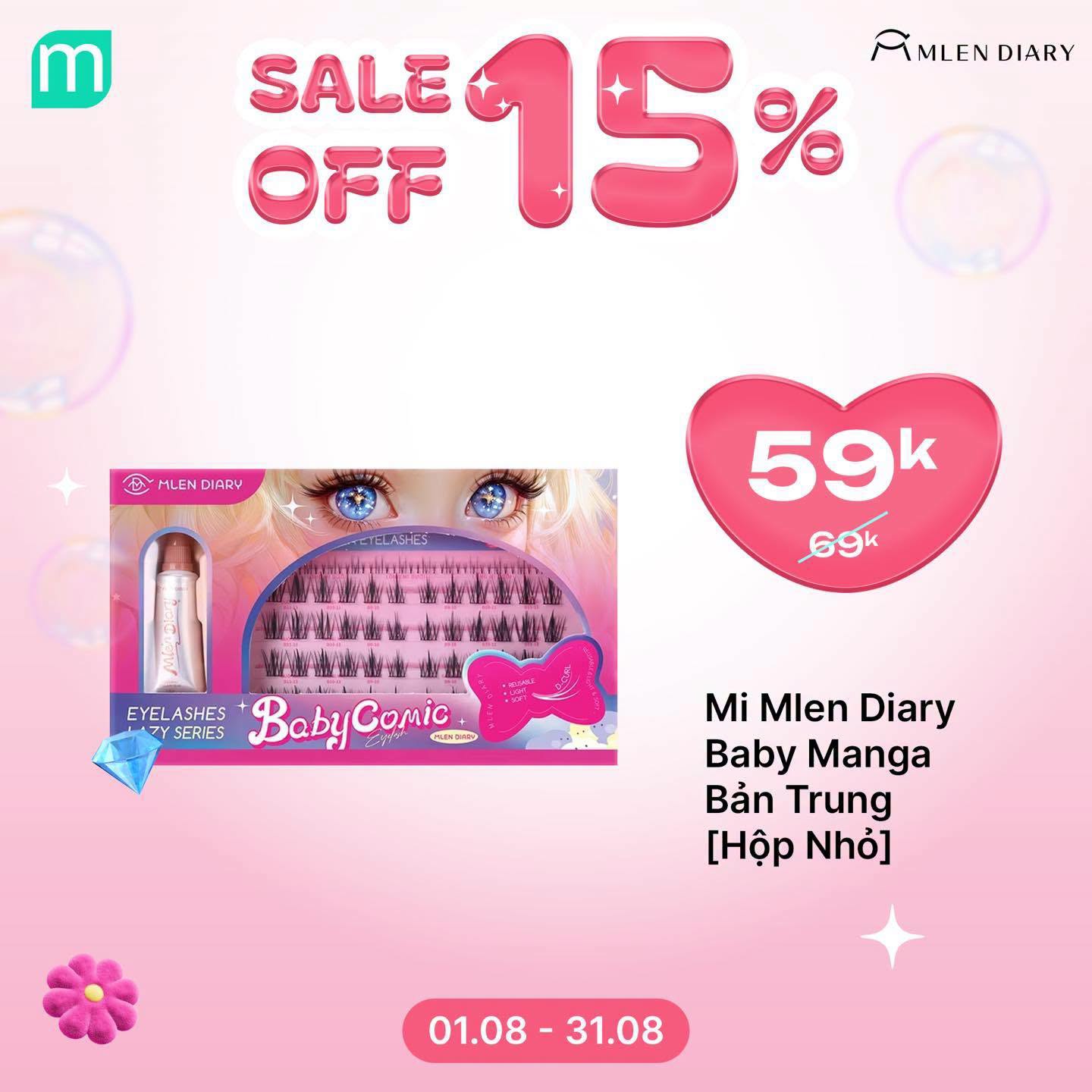 MLEN DIARY SALE SẬP SÀN 15% SẮM PHỤ KIỆN THẢ GA MLEN DIARY SALE SẬP SÀN 15% SẮM PHỤ KIỆN THẢ GA