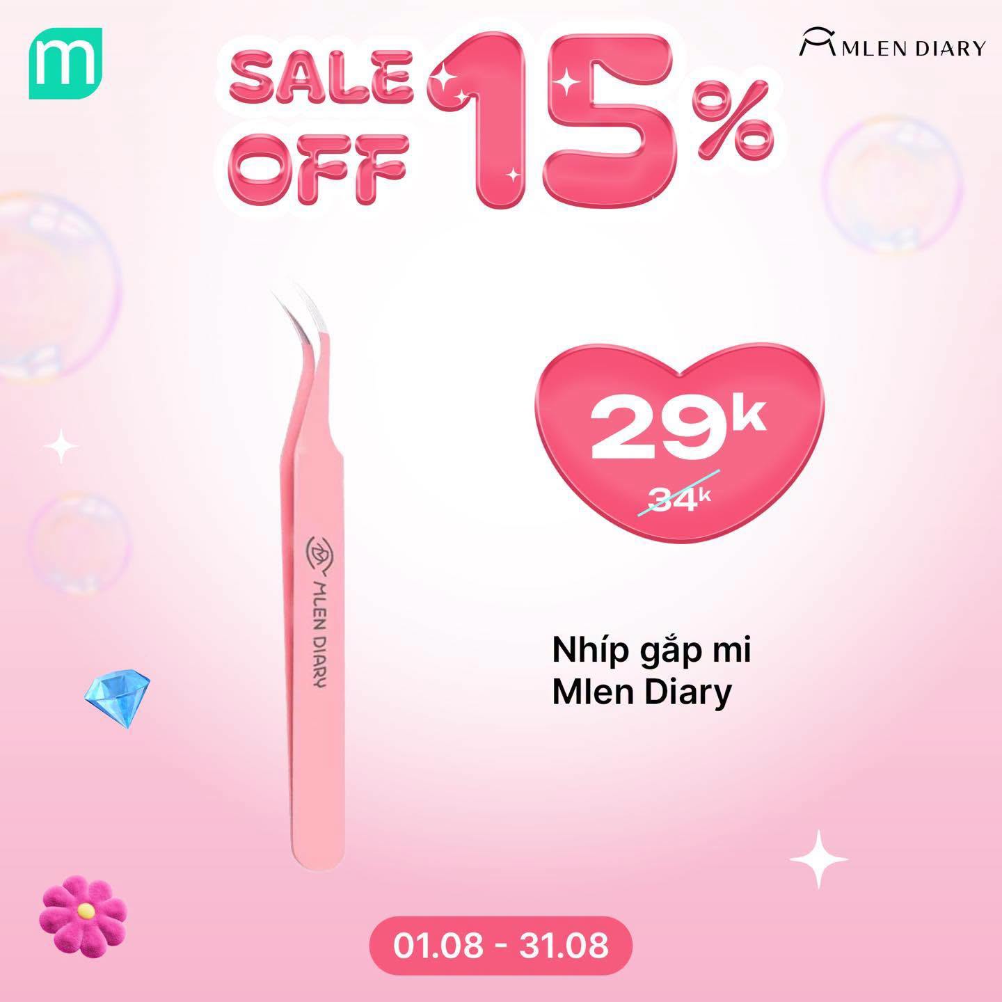 MLEN DIARY SALE SẬP SÀN 15% SẮM PHỤ KIỆN THẢ GA MLEN DIARY SALE SẬP SÀN 15% SẮM PHỤ KIỆN THẢ GA