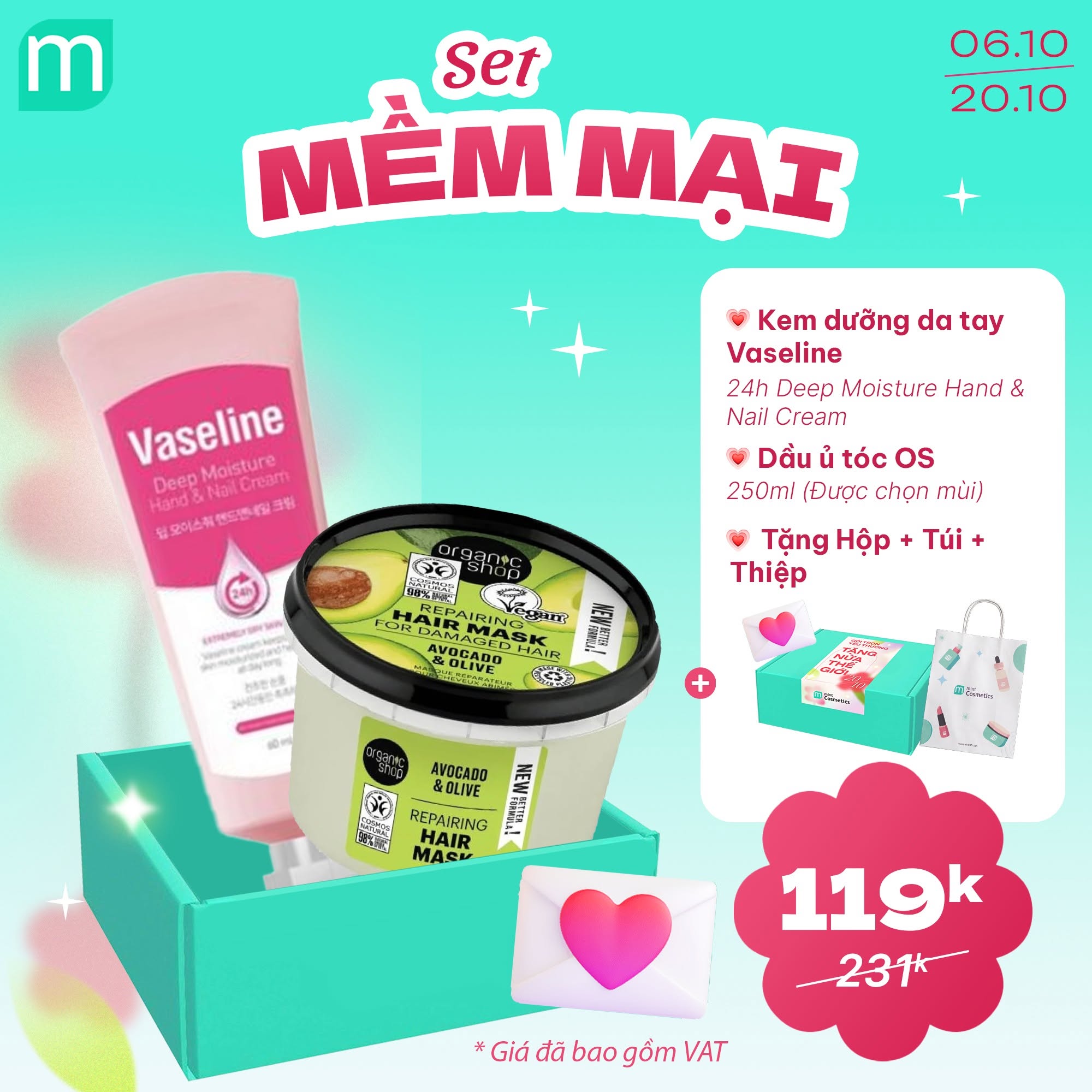 60 SET QUÀ “SIGNATURE” CỦA MINT CHÍNH THỨC TRỞ LẠI TRONG MÙA 20/10 NĂM NAY