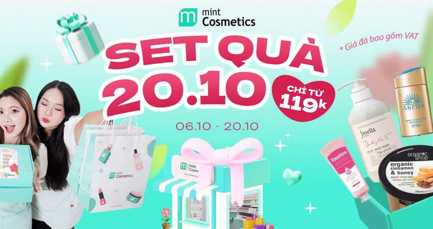 60 SET QUÀ “SIGNATURE” CỦA MINT CHÍNH THỨC TRỞ LẠI TRONG MÙA 20/10 NĂM NAY