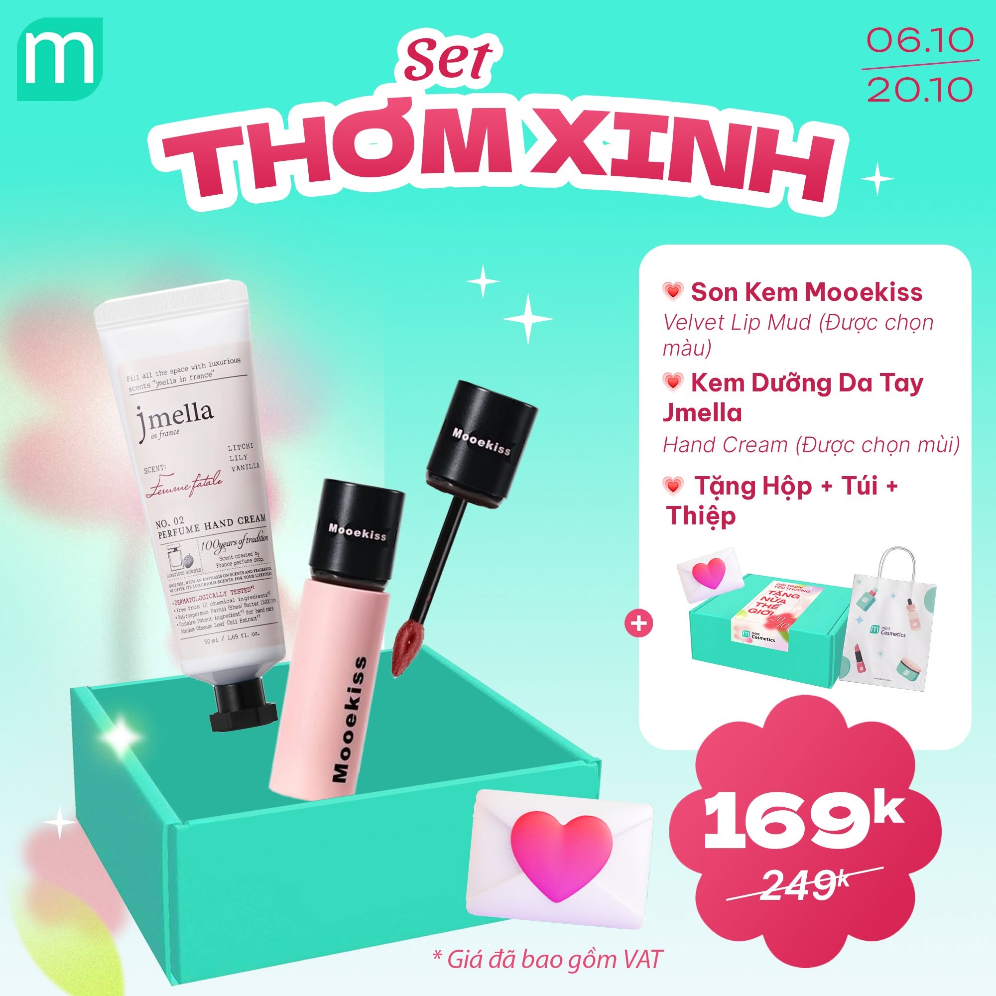 60 SET QUÀ “SIGNATURE” CỦA MINT CHÍNH THỨC TRỞ LẠI TRONG MÙA 20/10 NĂM NAY
